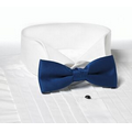 Royal Blue Clip-On Bow Tie